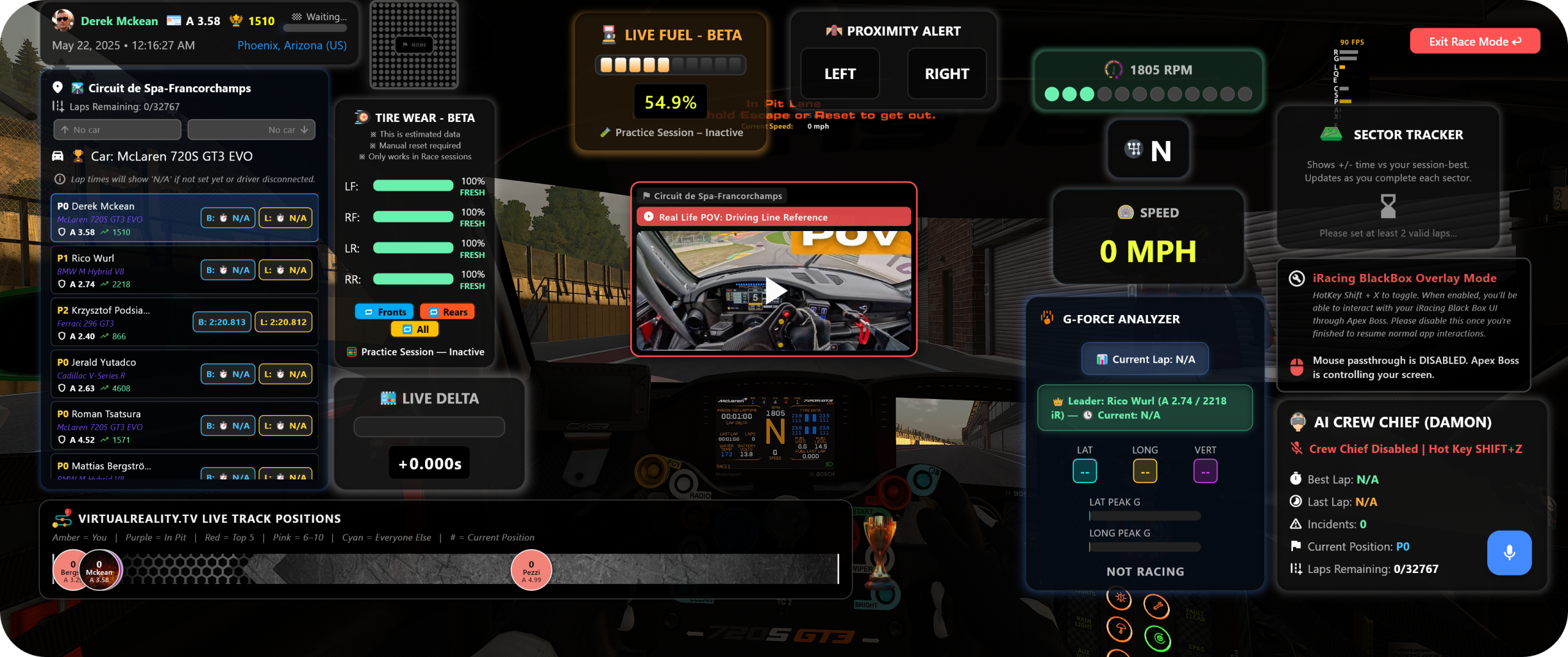 Fullscreen Overlay